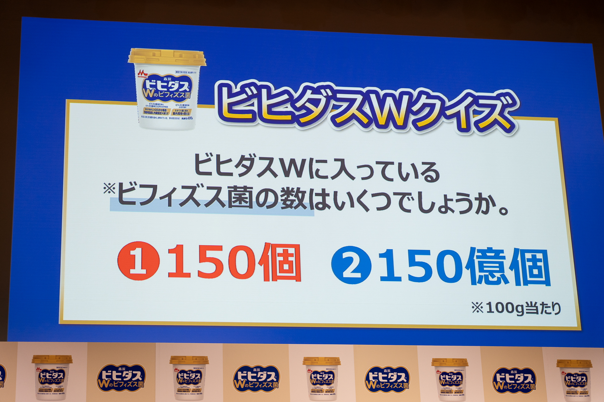 正解は（2）の150億個