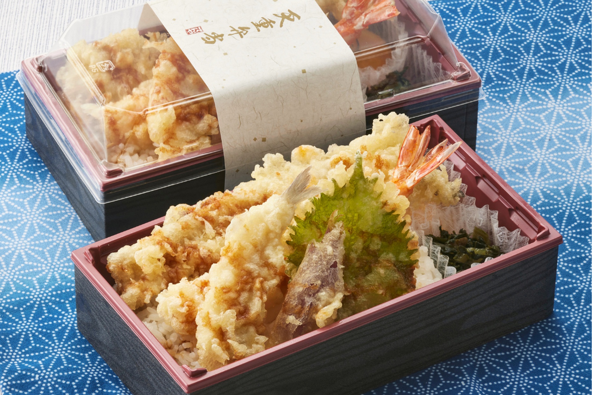 初夏ご馳走天重弁当（お新香付）