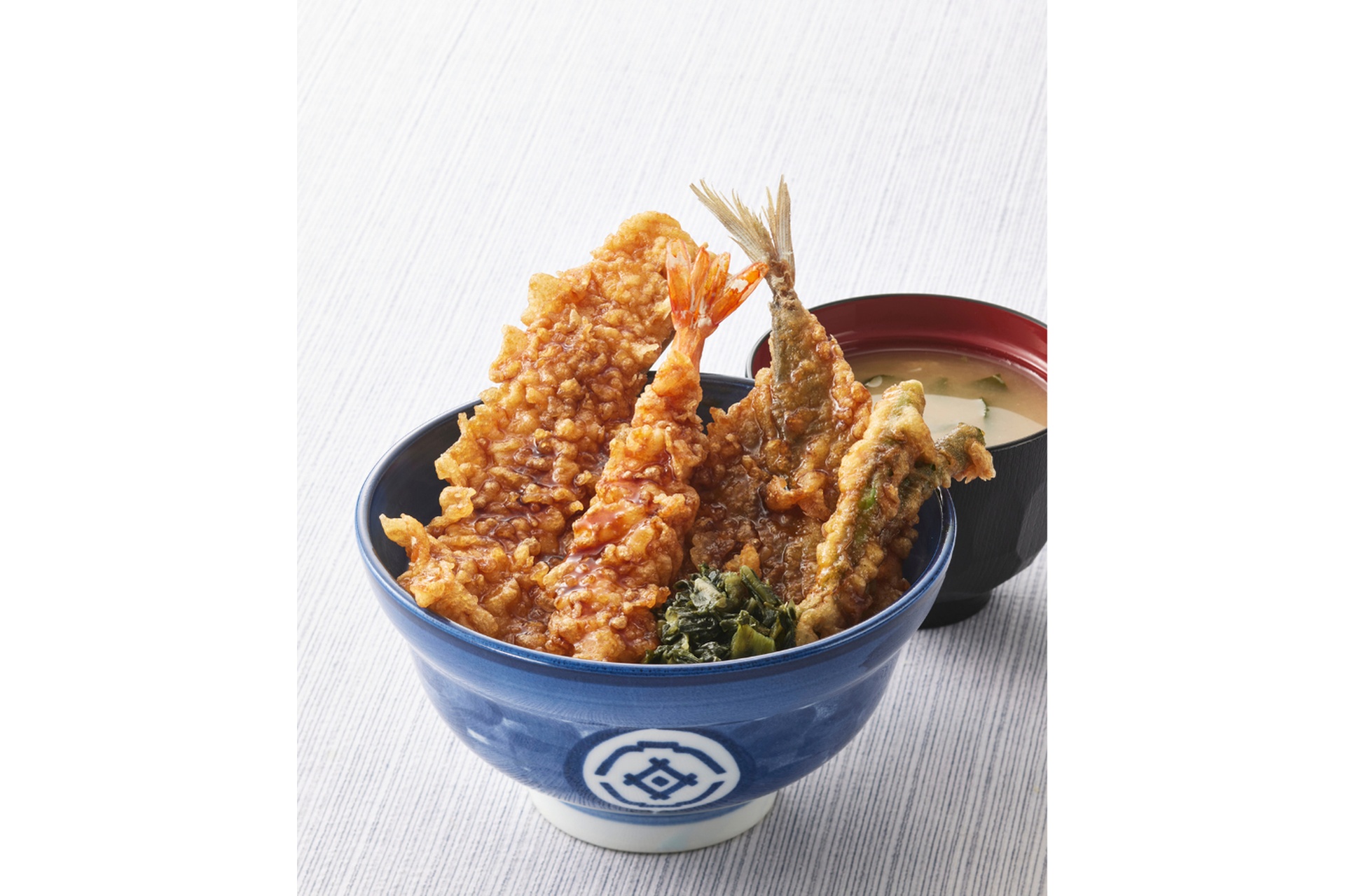 たれづけあじわい天丼（みそ汁付）