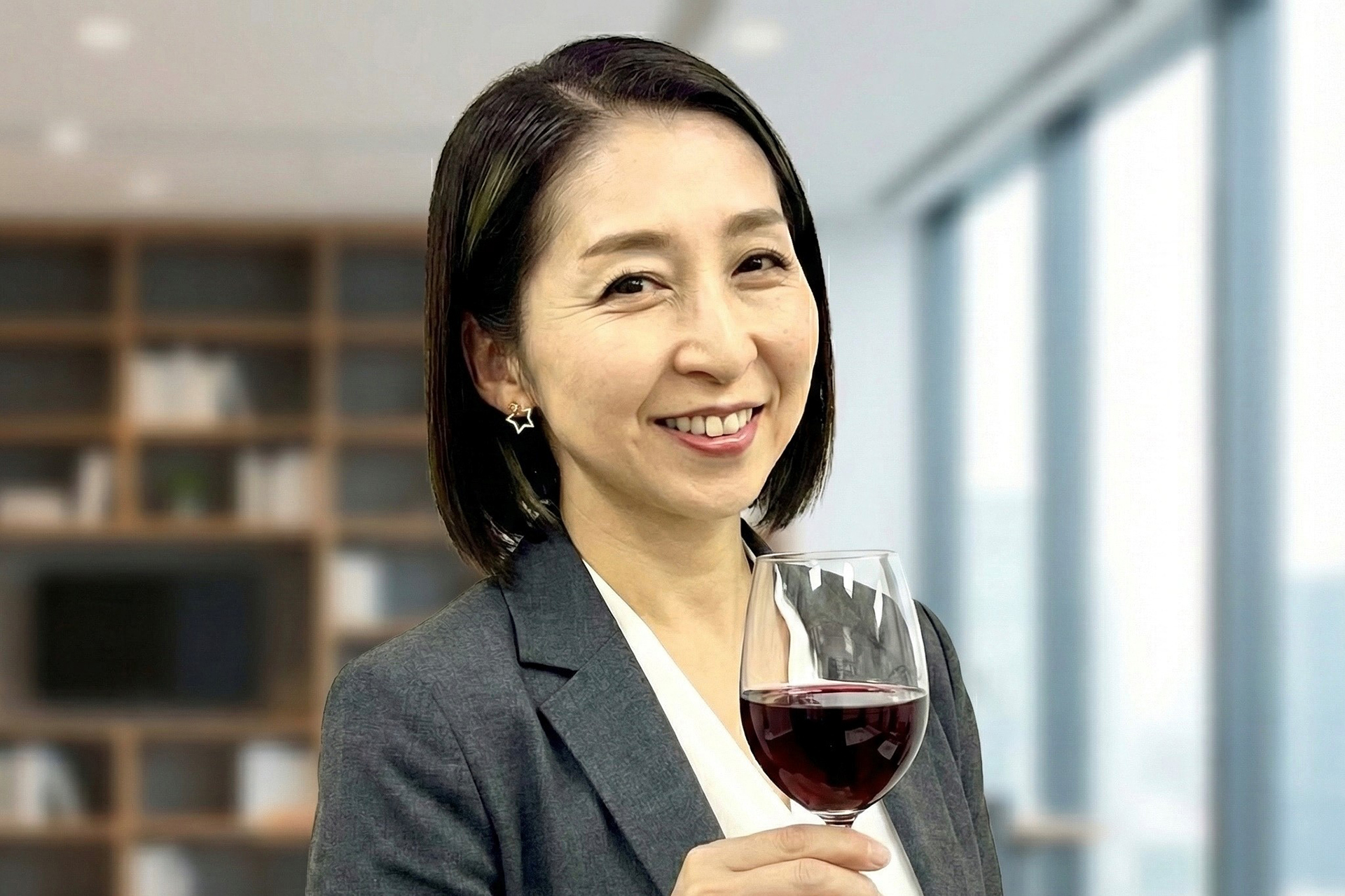 ワインキュレーション 商品開発部の岡田さん