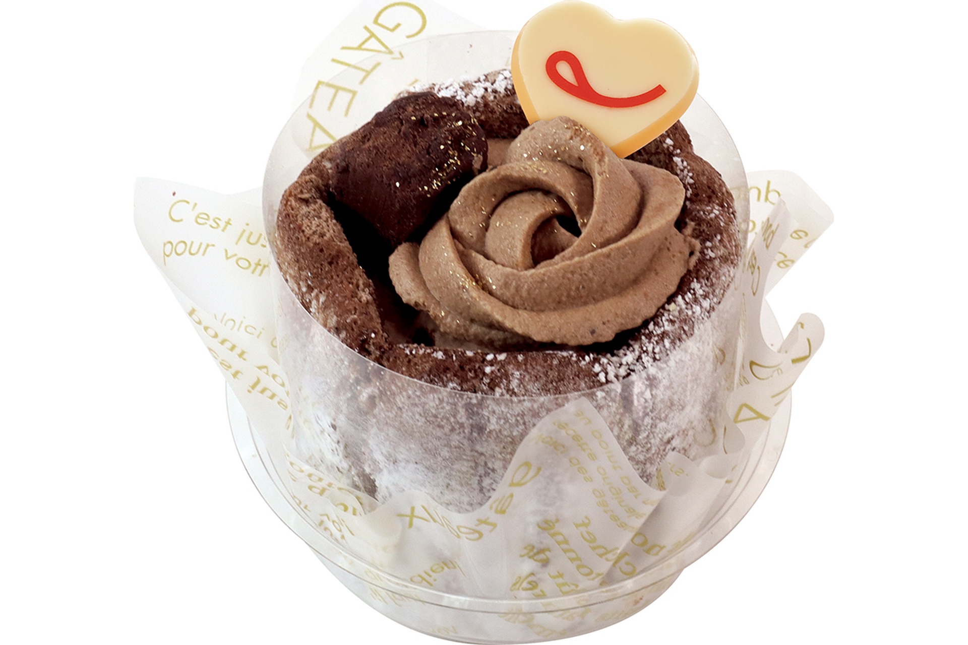 母の日 チョコレートのフラワーケーキ