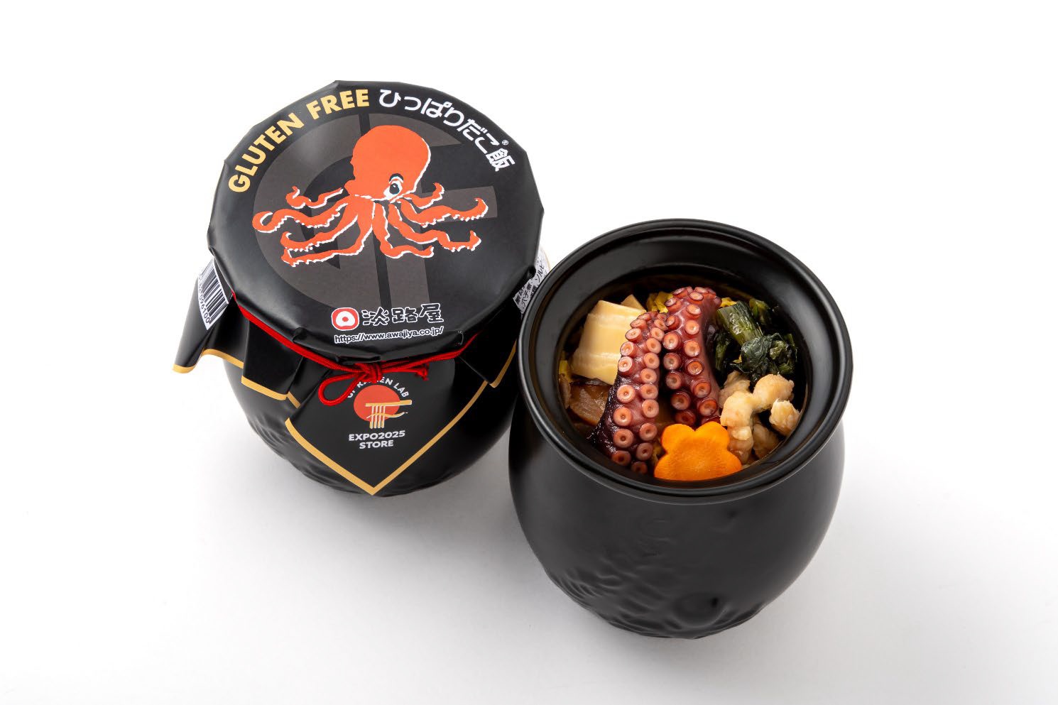 大阪・関西万博会場内で販売していた「GFひっぱりだこ飯」