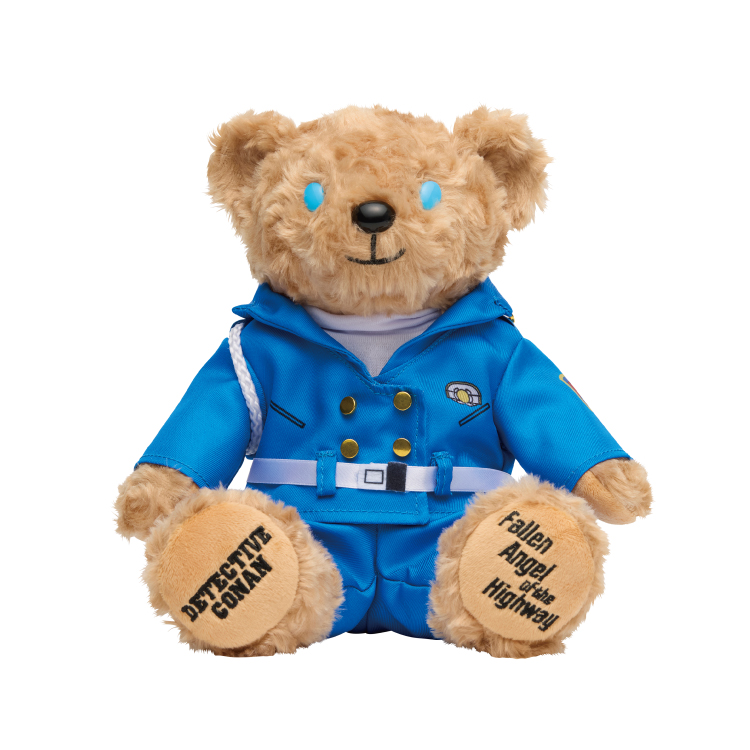 登場キャラクターをイメージしたテディベア。価格は各4730円