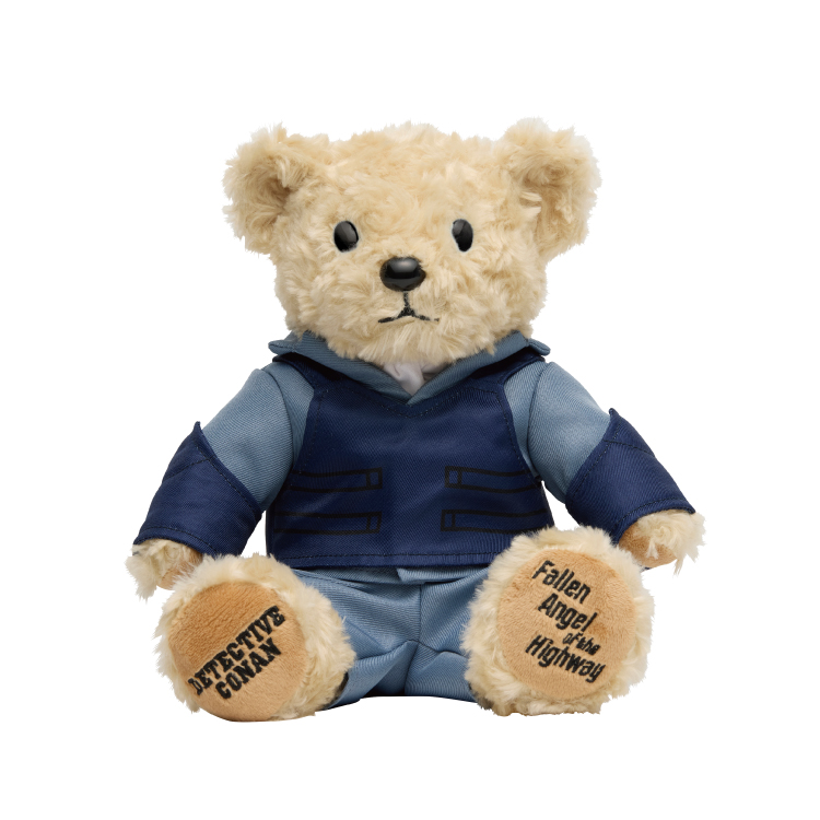 登場キャラクターをイメージしたテディベア。価格は各4730円