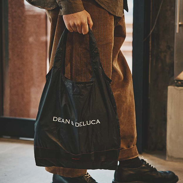 DEAN & DELUCA×BRIEFING「サコッシュトートバッグ」ブラック