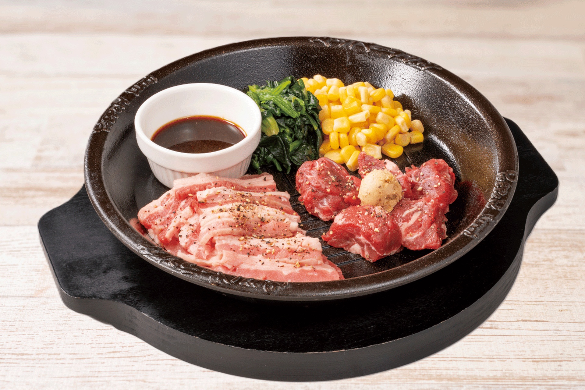 カルビ＆カットステーキ（60g）