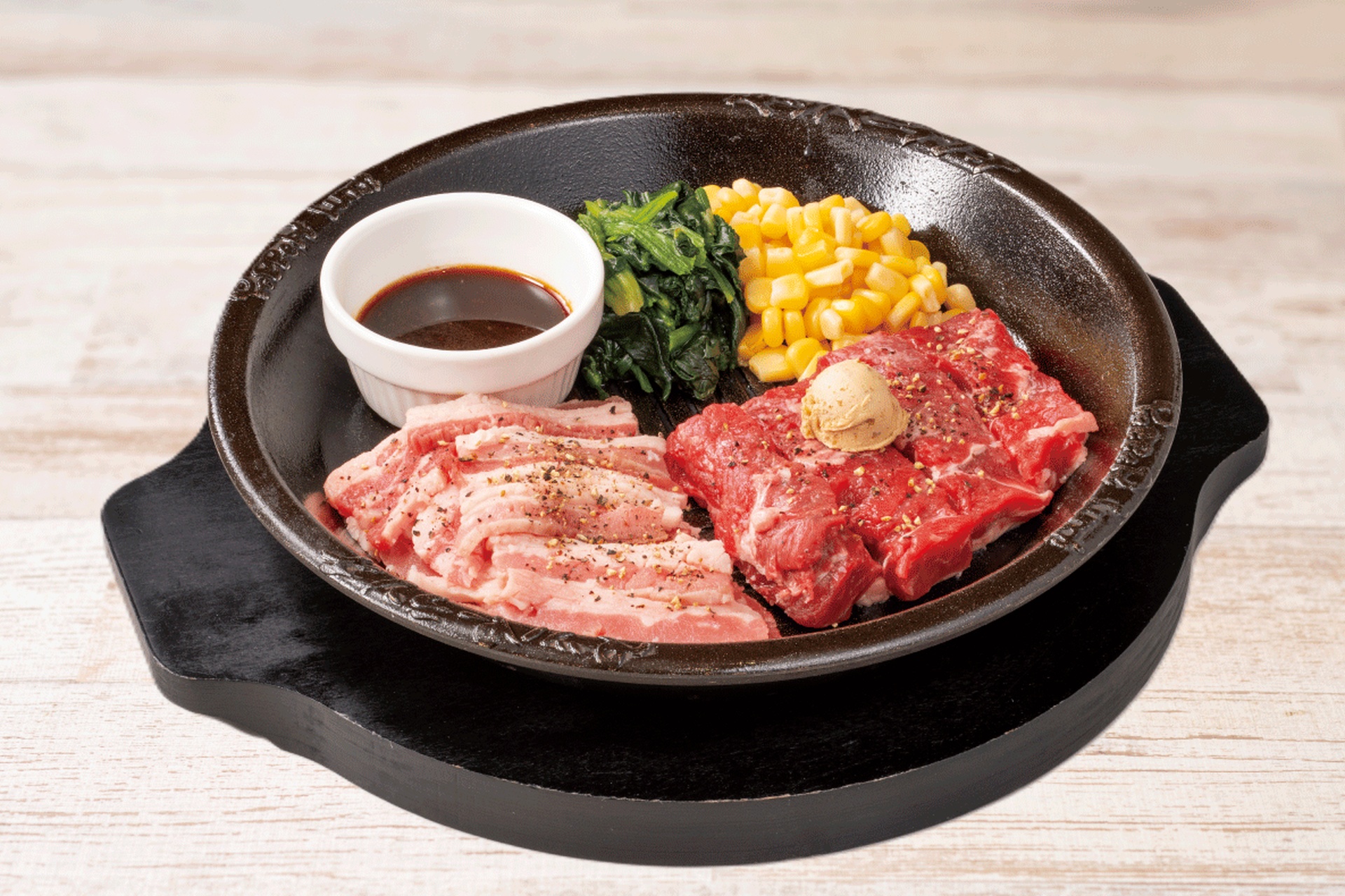 カルビ＆ワイルドステーキ（110g）