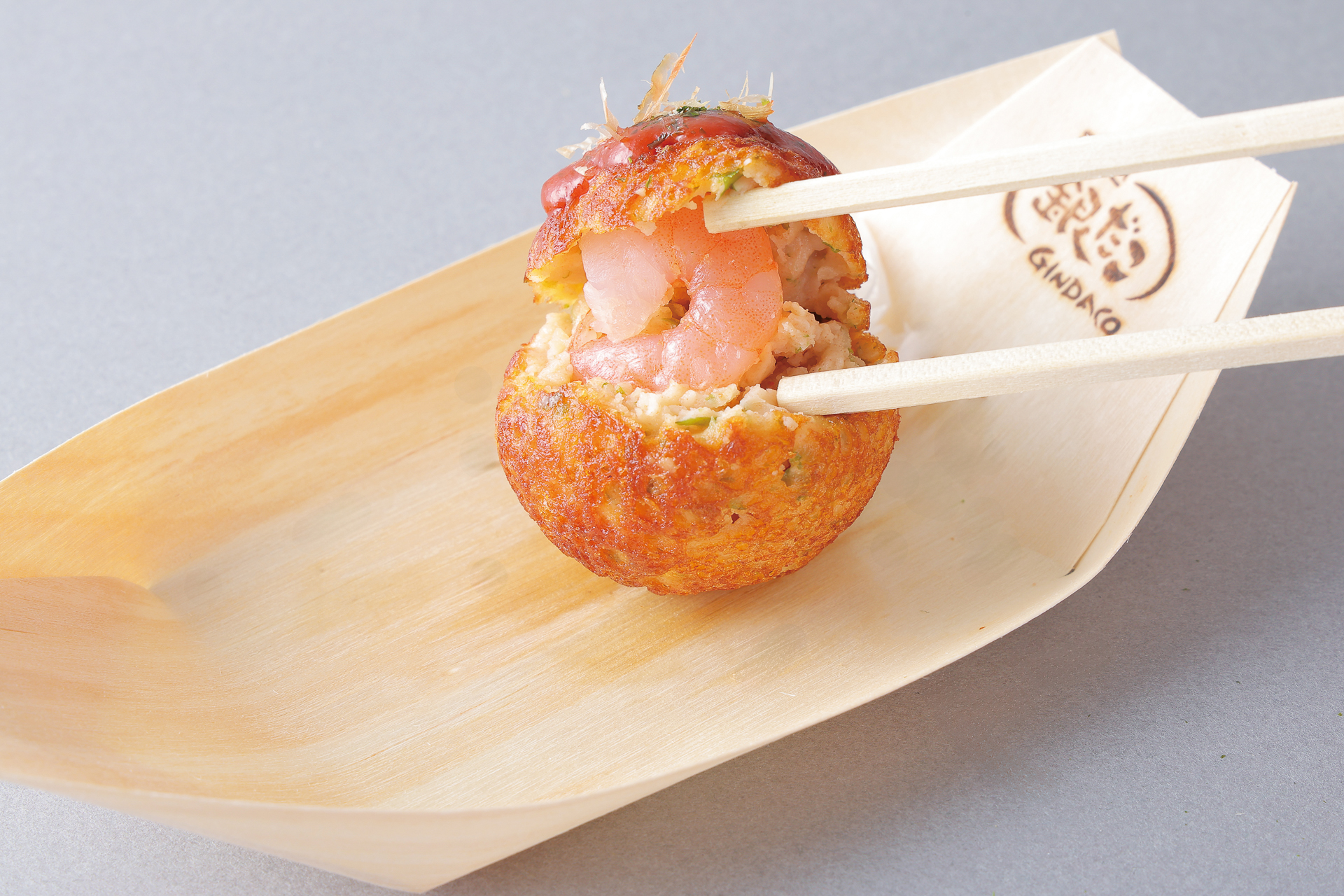 築地銀だこ えびたこミックス（えび焼）