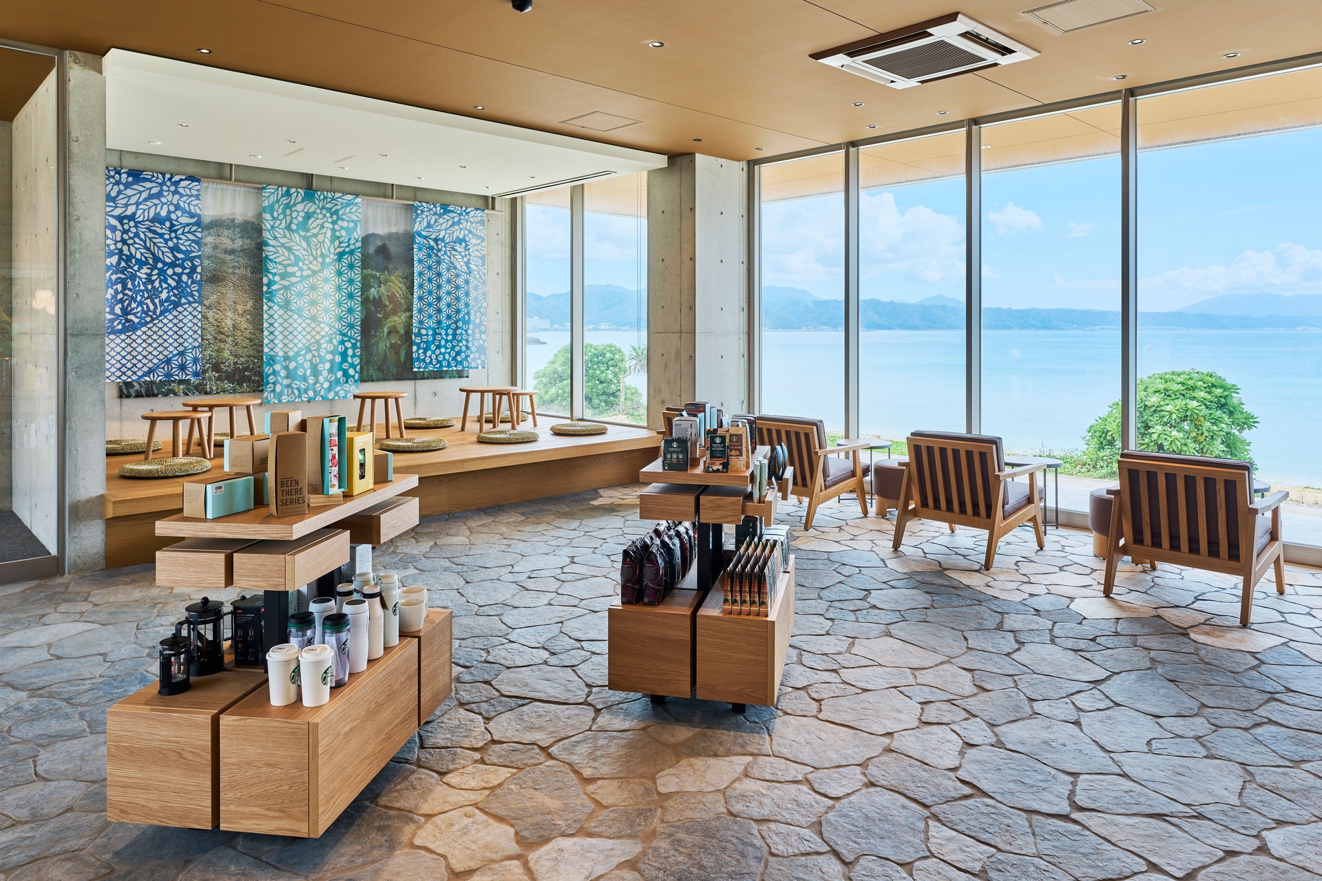 パノラマオーシャンビューの店内