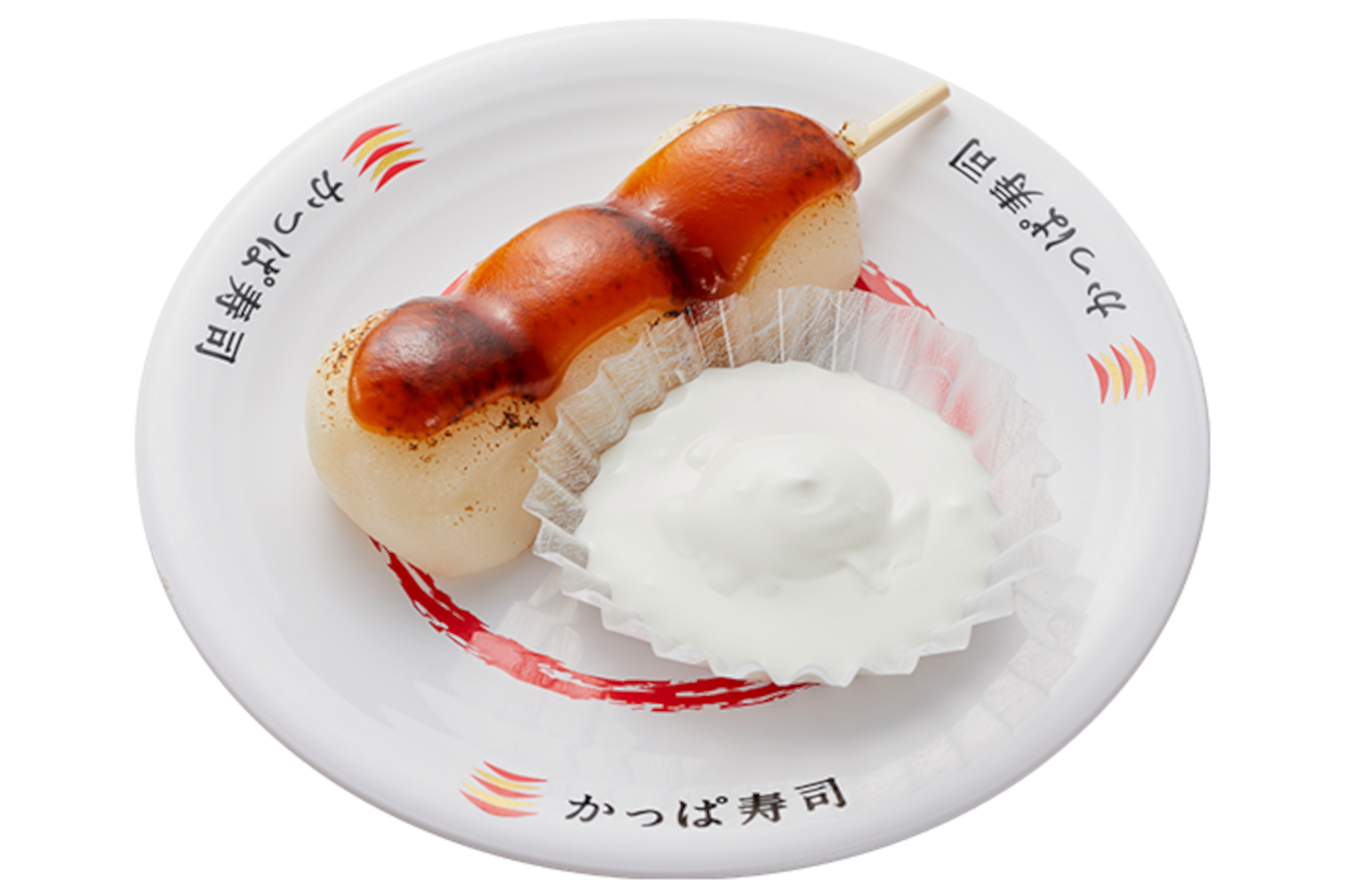 「ふわもちみたらし団子～とろける練乳クリーム添え～」（190円～）