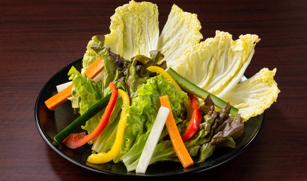 手巻き焼き肉用彩り野菜