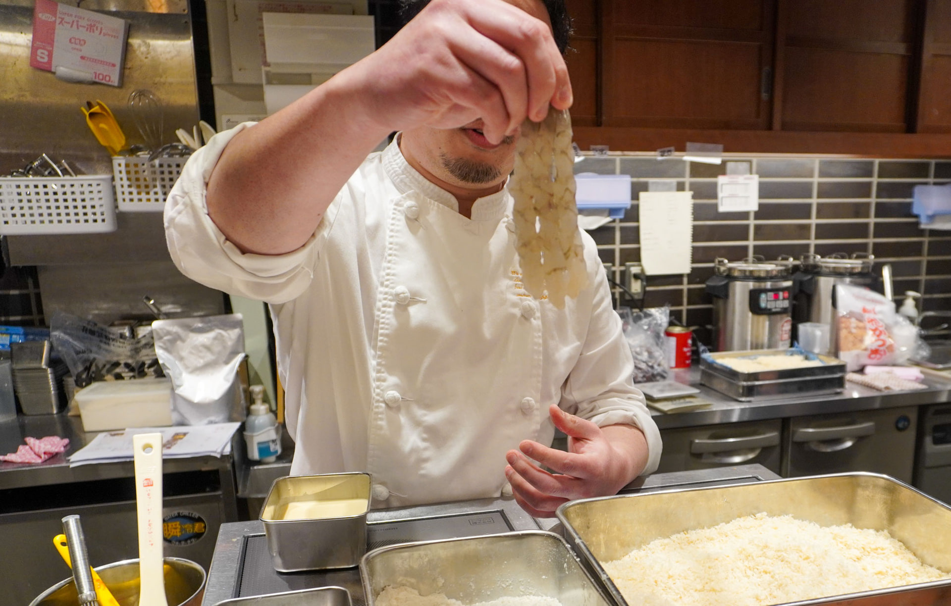 海老天と同じ海老を3本使用