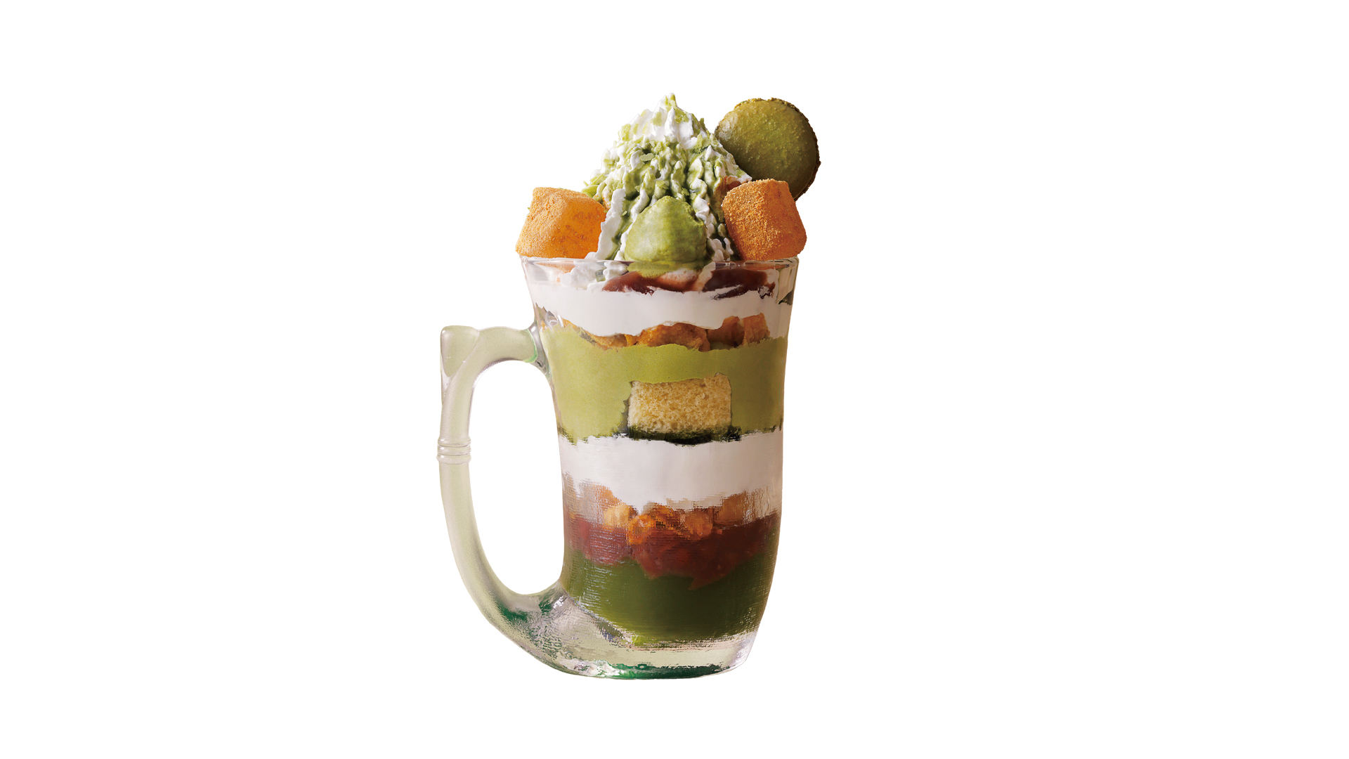 ジョッキパフェ（抹茶）