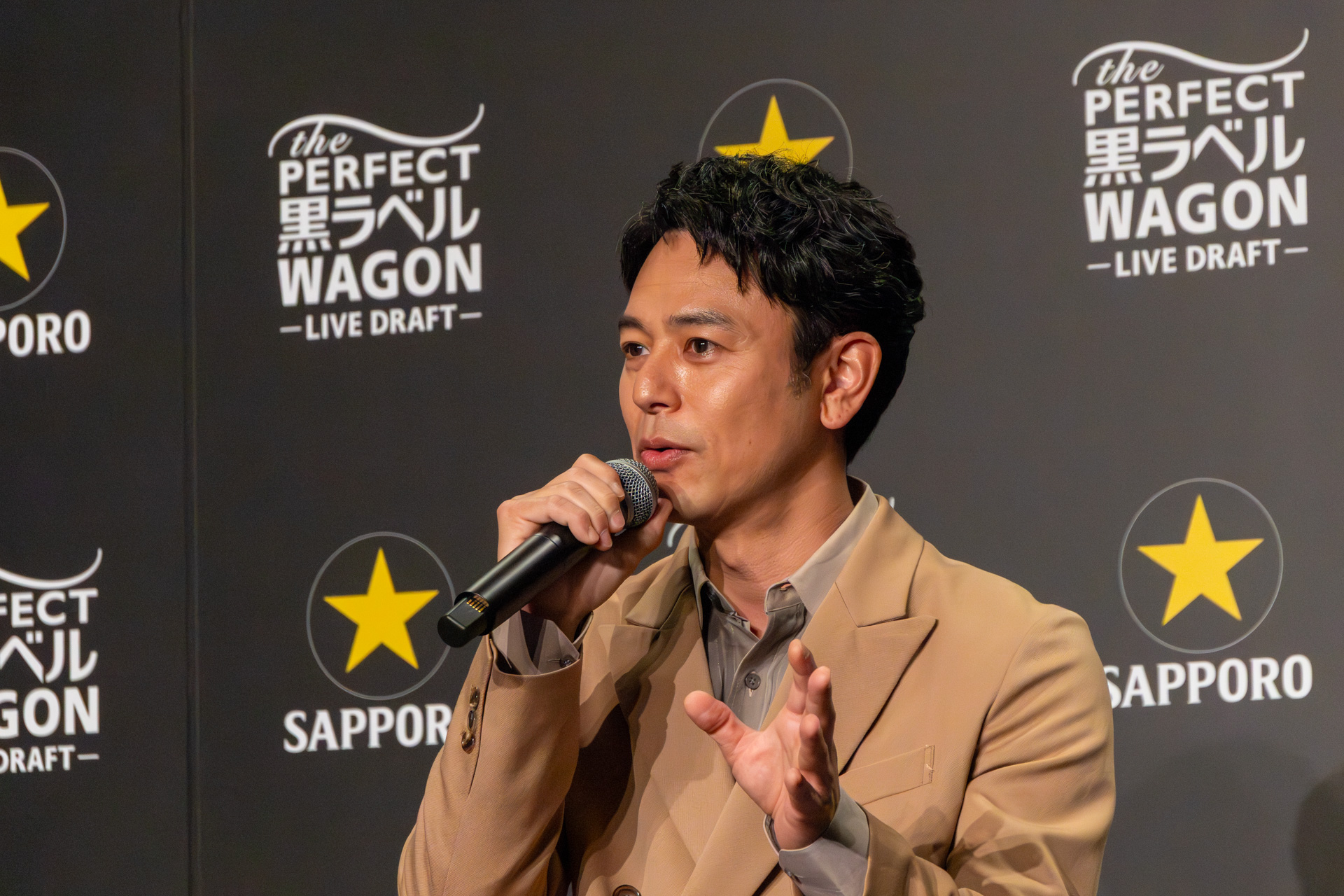 イベント体験を語る妻夫木聡さん