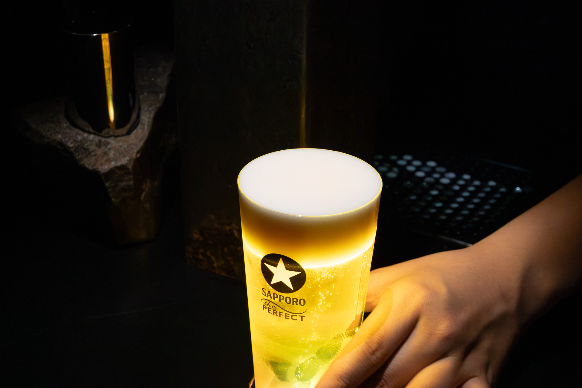 ライトアップの演出がかなり効果的で美しい