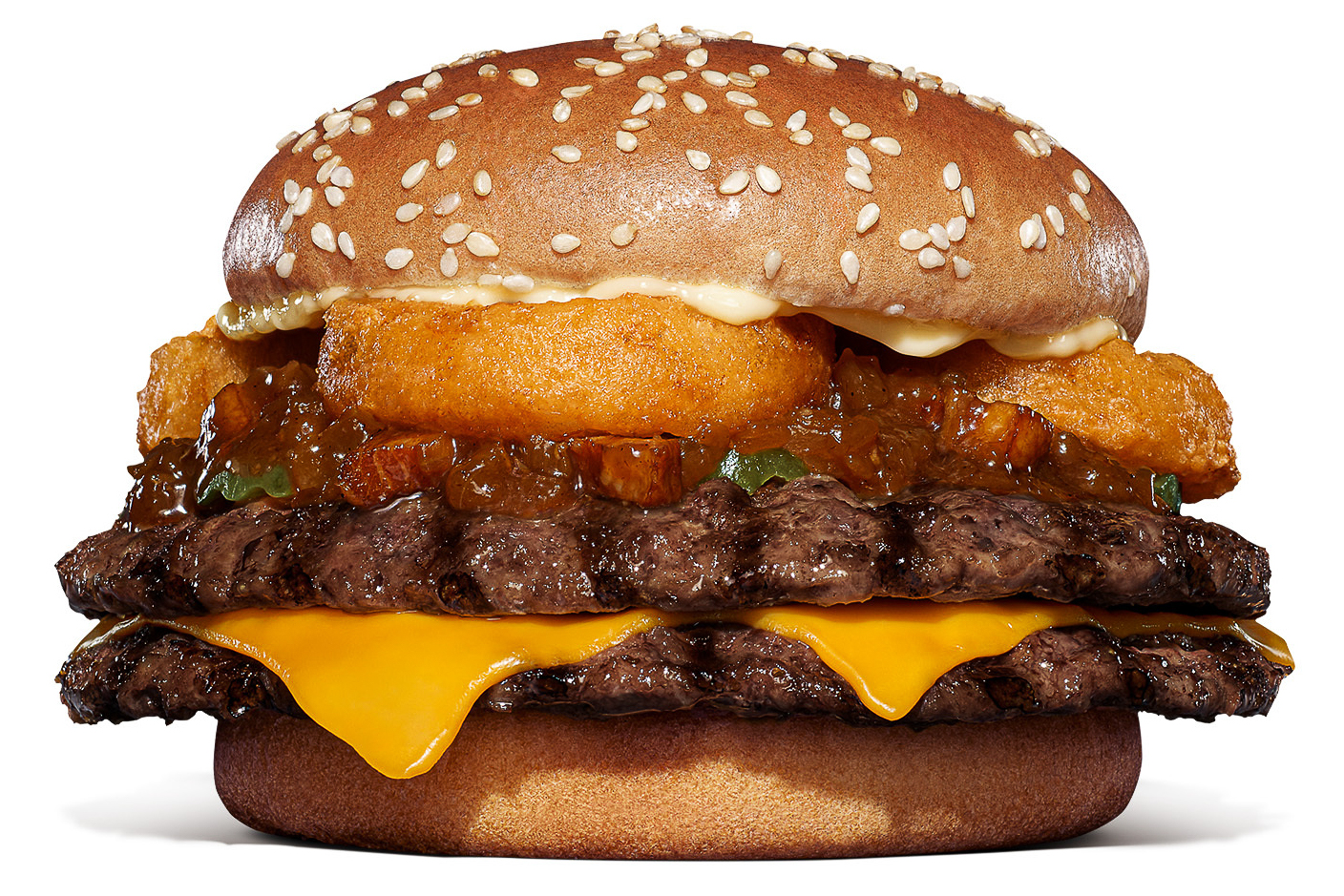 オニオンリングダブルビーフ ビッグマウス スモークハウス