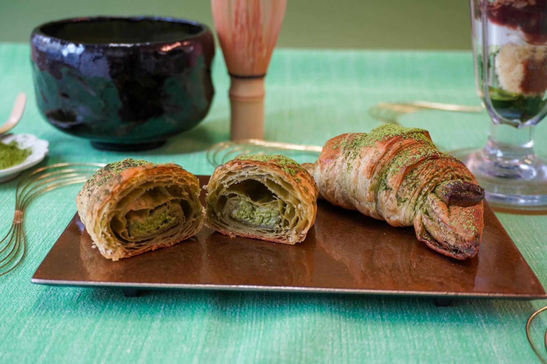 プレミアム濃密抹茶チョコクロ