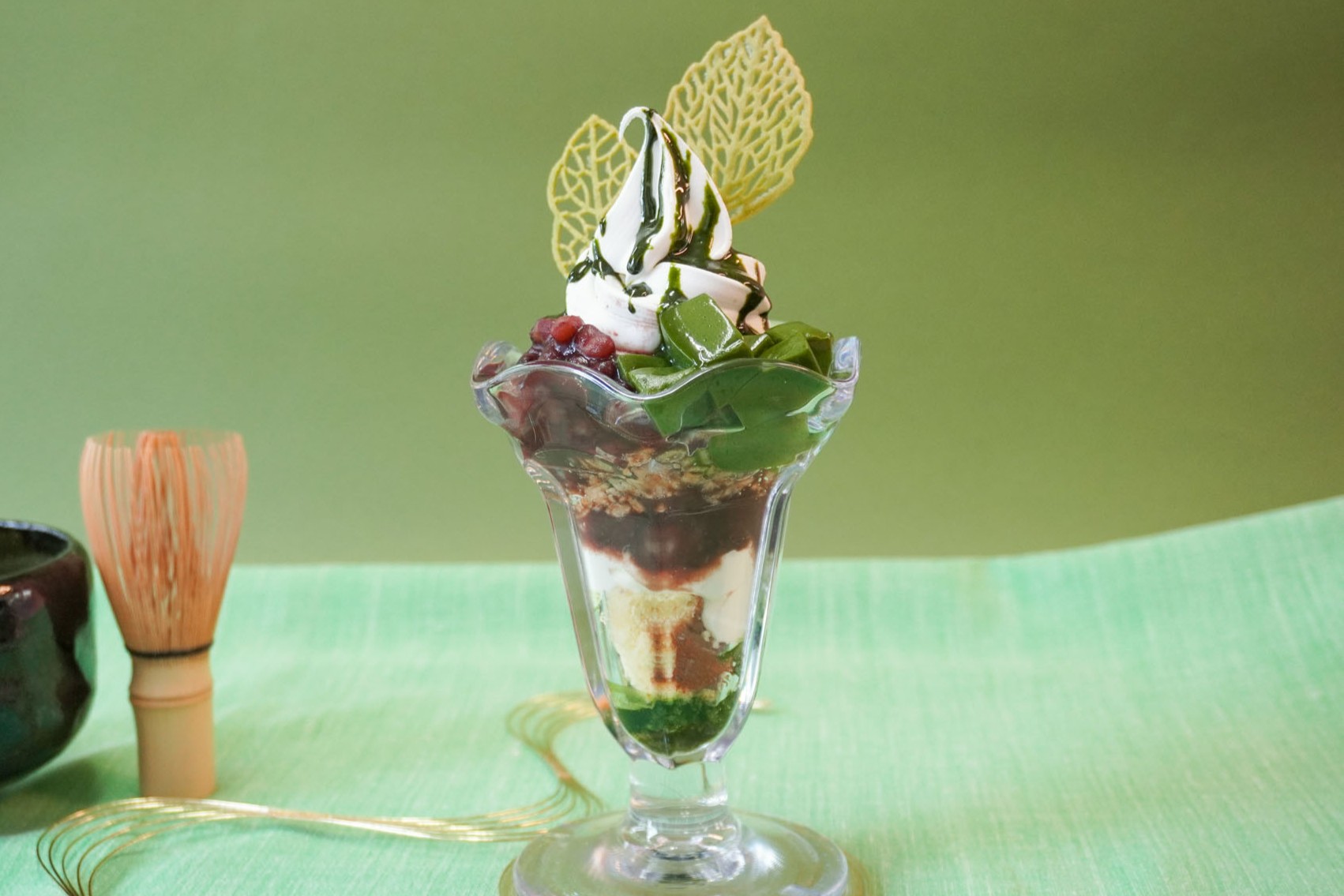 濃密抹茶パフェ