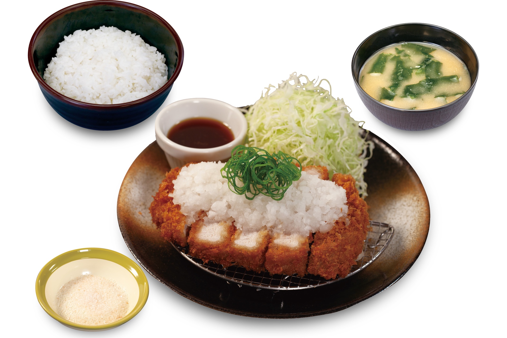 超厚切り鬼おろしポン酢ロースかつ定食