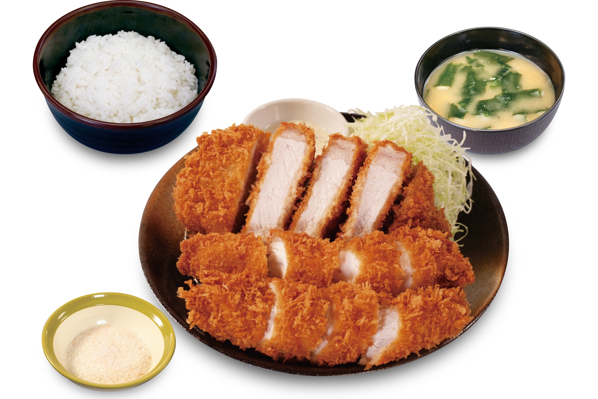 超厚切りロースかつ＆ささみかつ2本定食