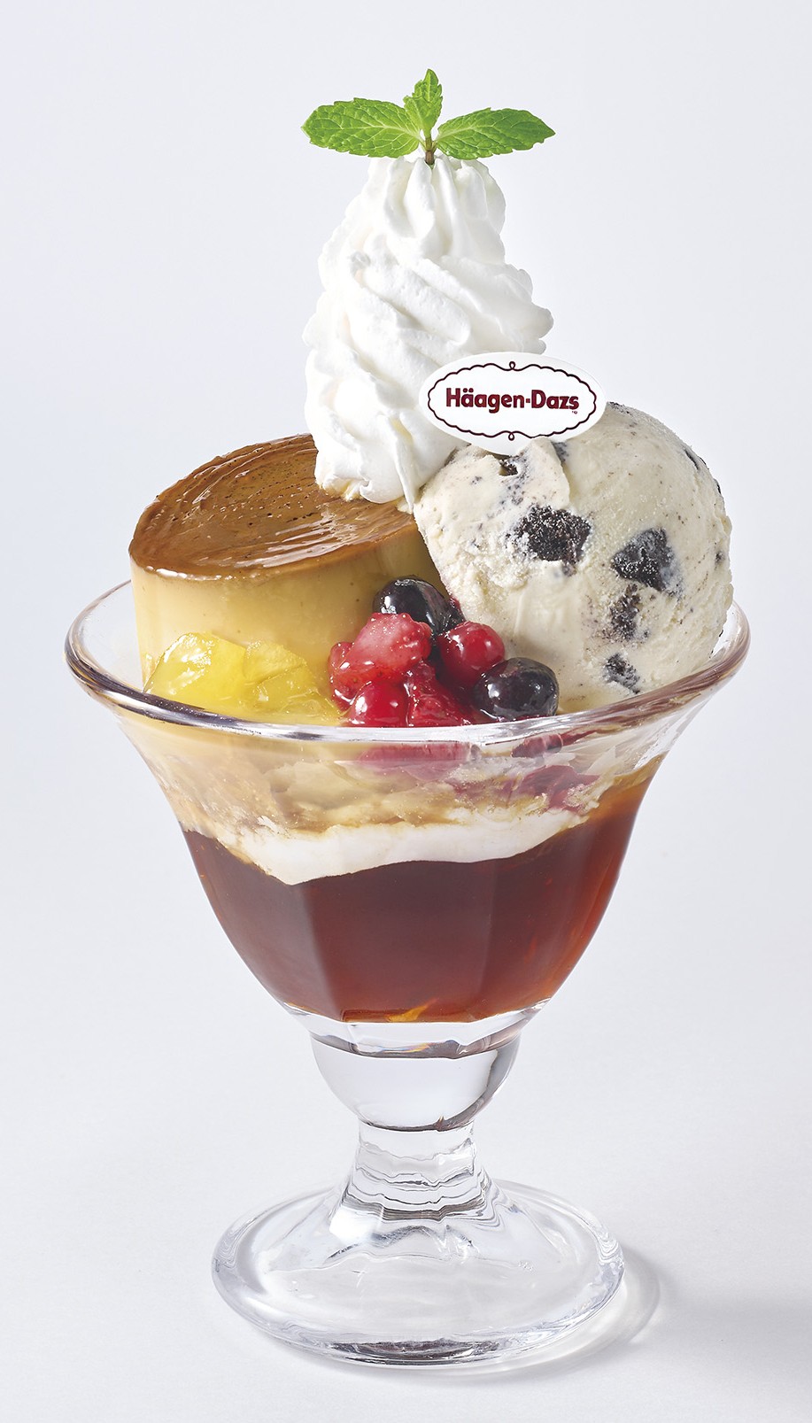 ハーゲンダッツと自家製プリンのジョナサンデー