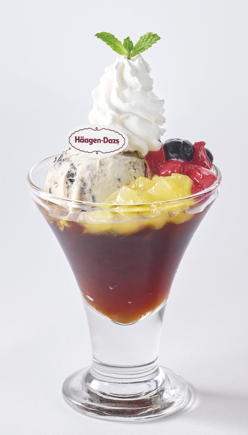 ハーゲンダッツとアールグレイのミニパルフェ