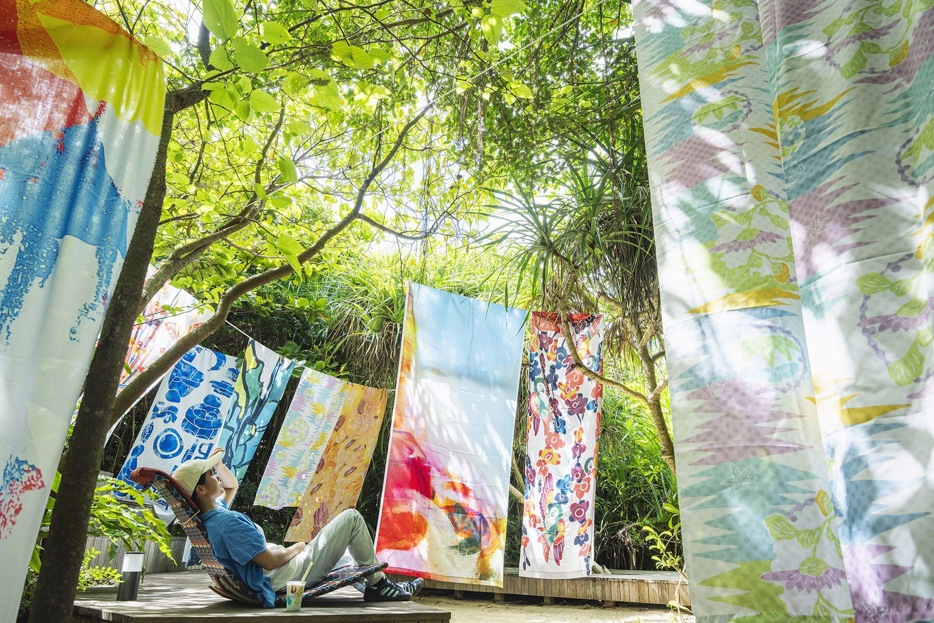 幻想的な空間「アートなそよ風」