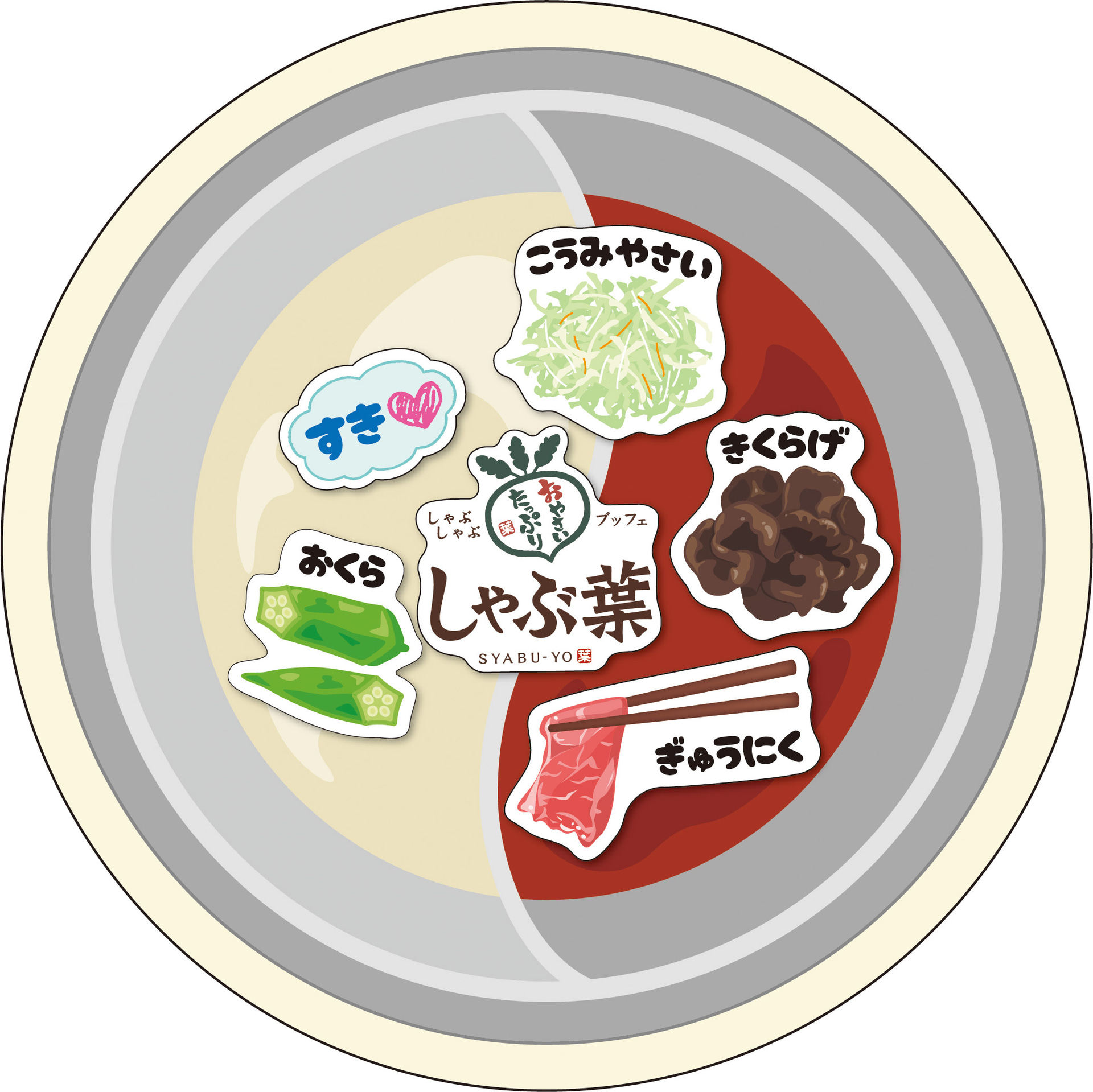 台紙は表裏で異なるデザイン