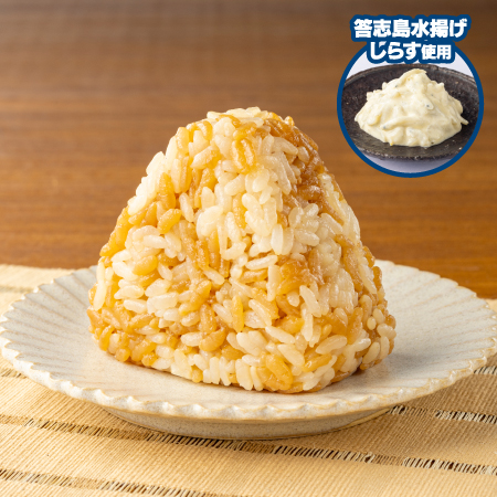 「醤油まぶしおむすび しらすマヨネーズ」（198円・税別）