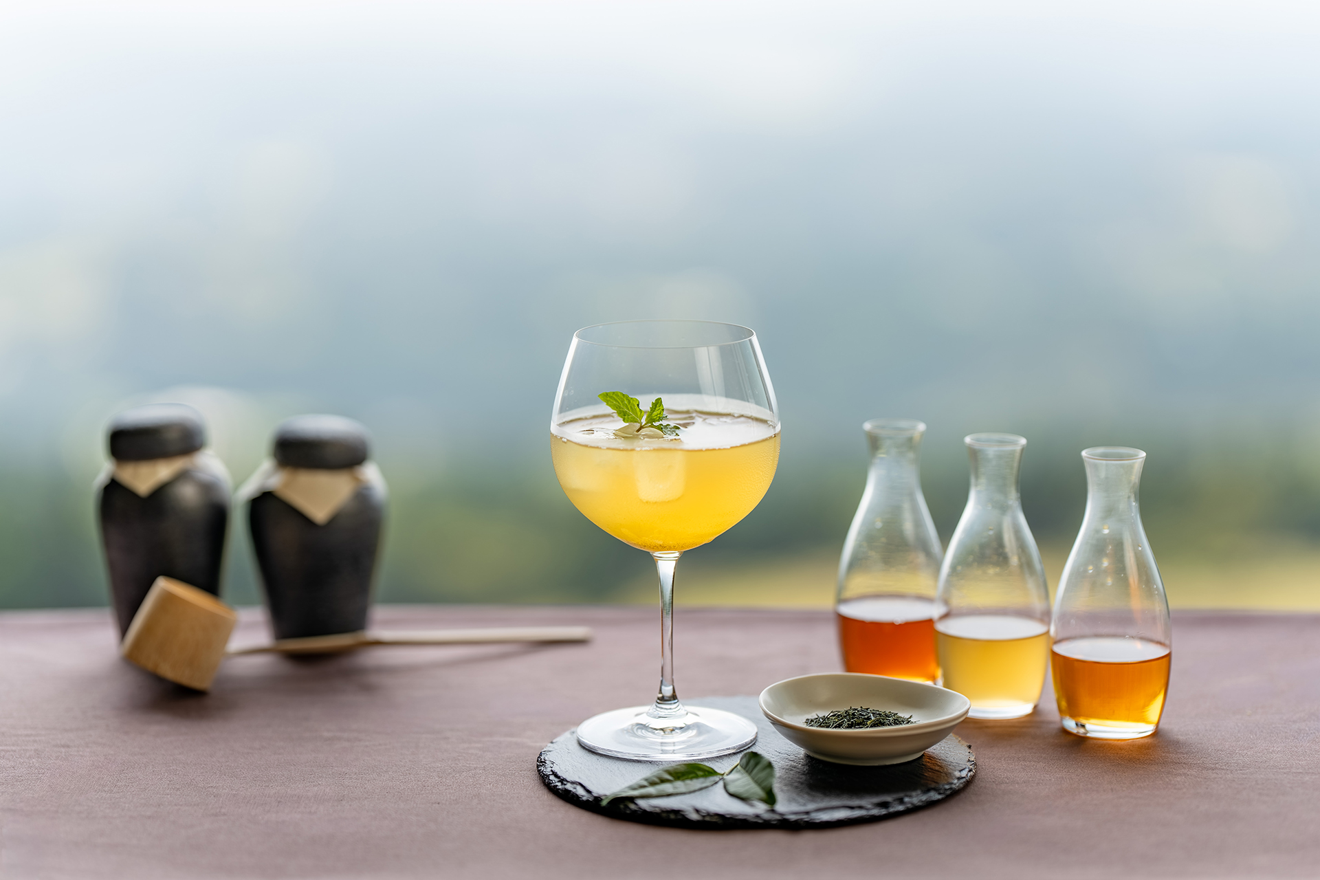 ノンアルコールタイプは黒酢で作る