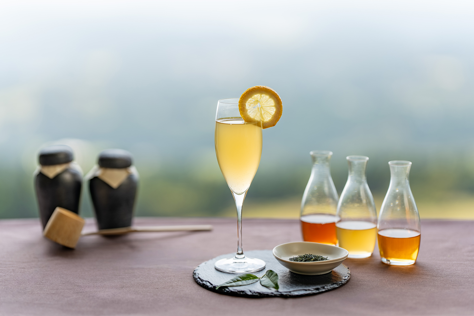 ノンアルコールタイプは黒酢で作る