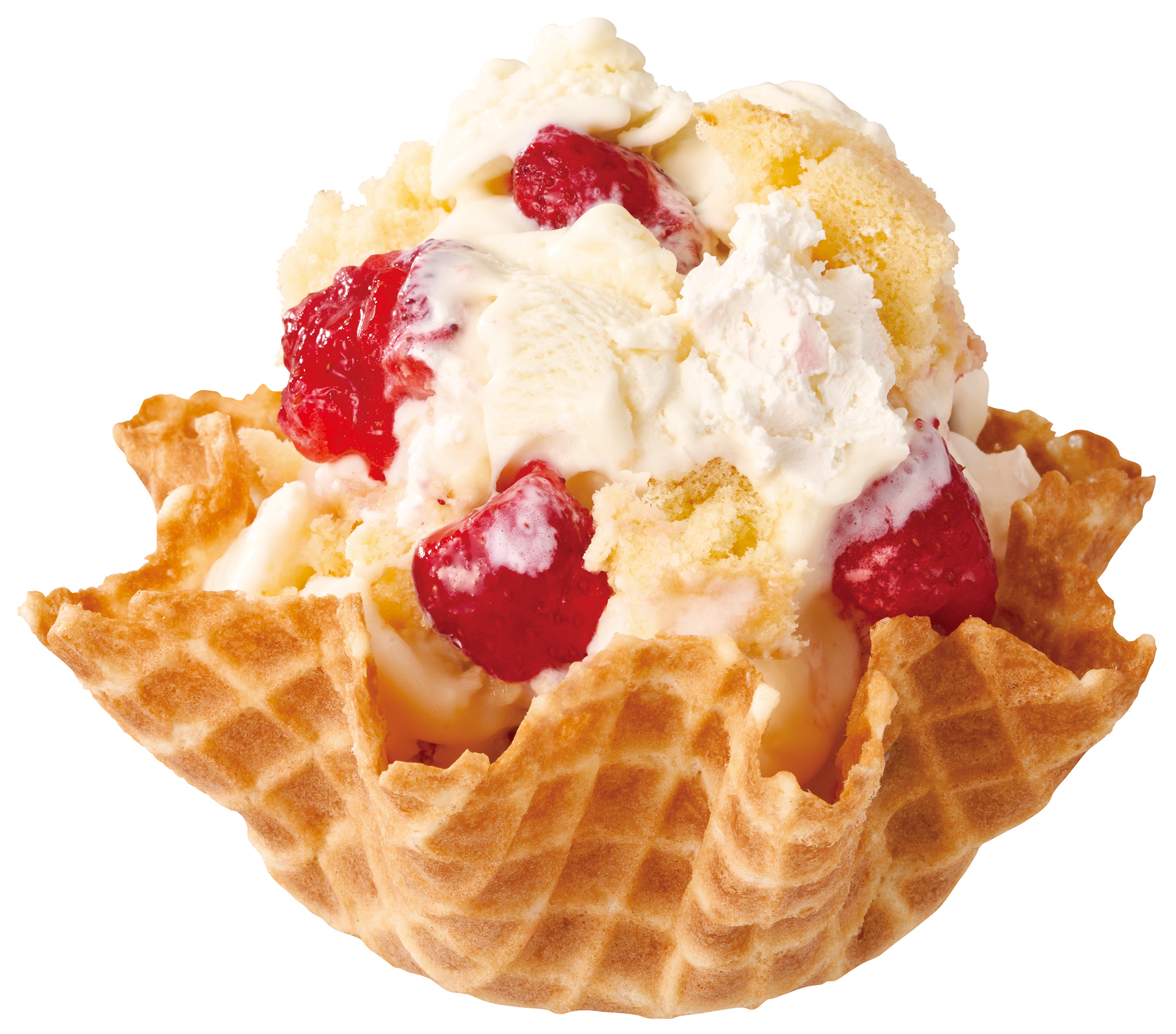 コールドストーンの人気ナンワーワンフレーバー「ストロベリー ショートケーキ セレナーデ」