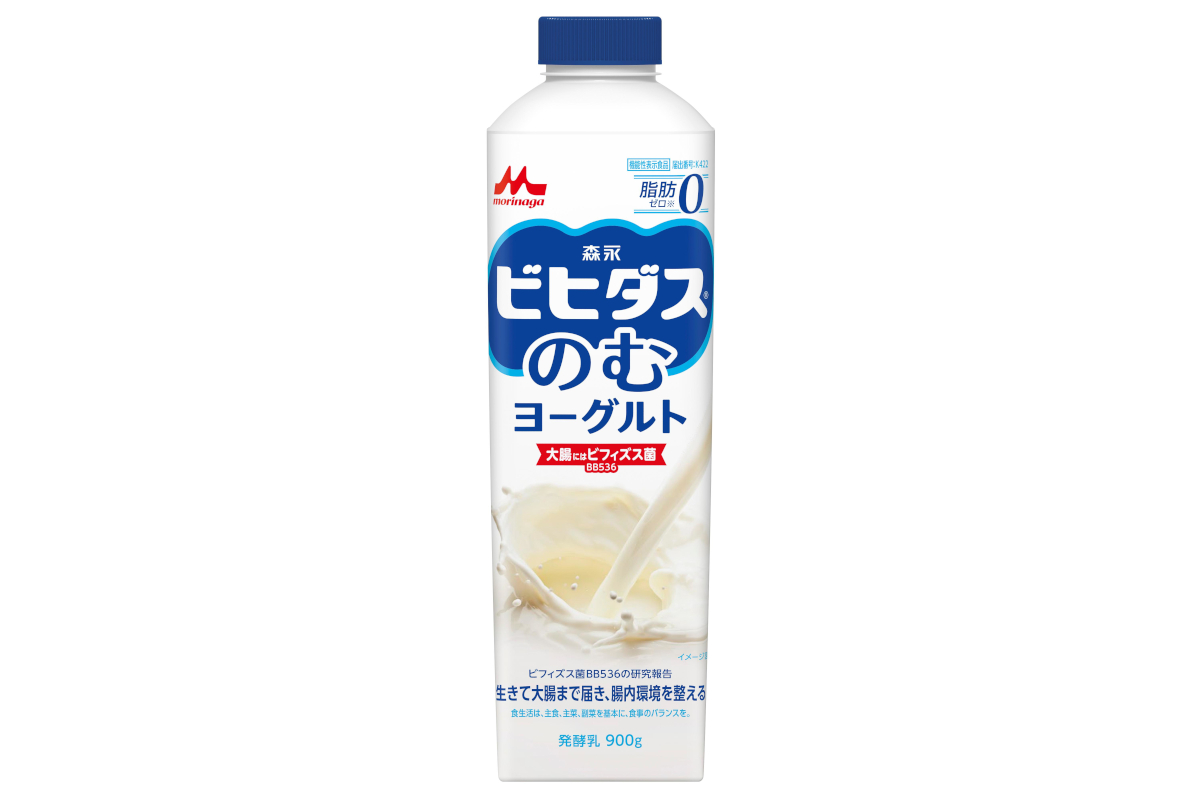 森永乳業「ビヒダス のむヨーグルト 脂肪ゼロ」