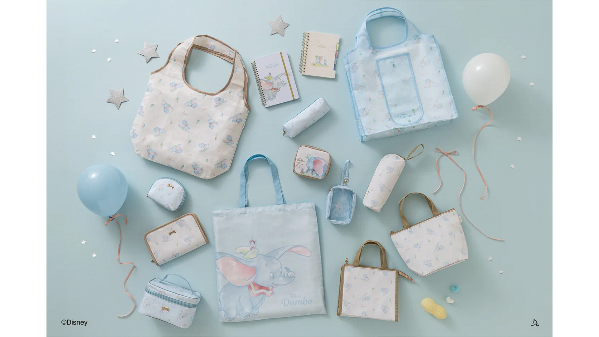 THREEPPY×ディズニー「ダンボ」デザインシリーズ