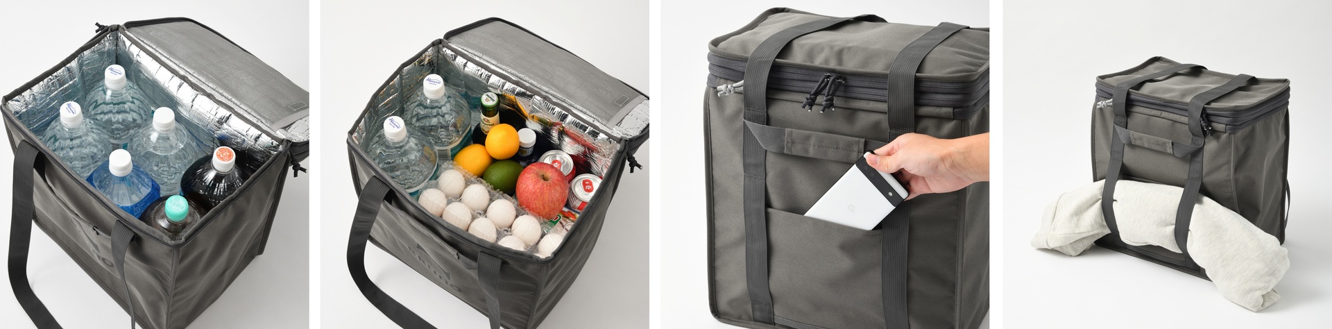 2Lペットが6本入る大容量×多機能バッグ