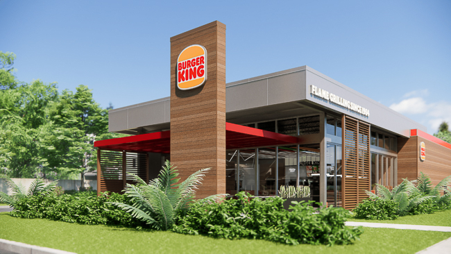 バーガーキングの店舗イメージ