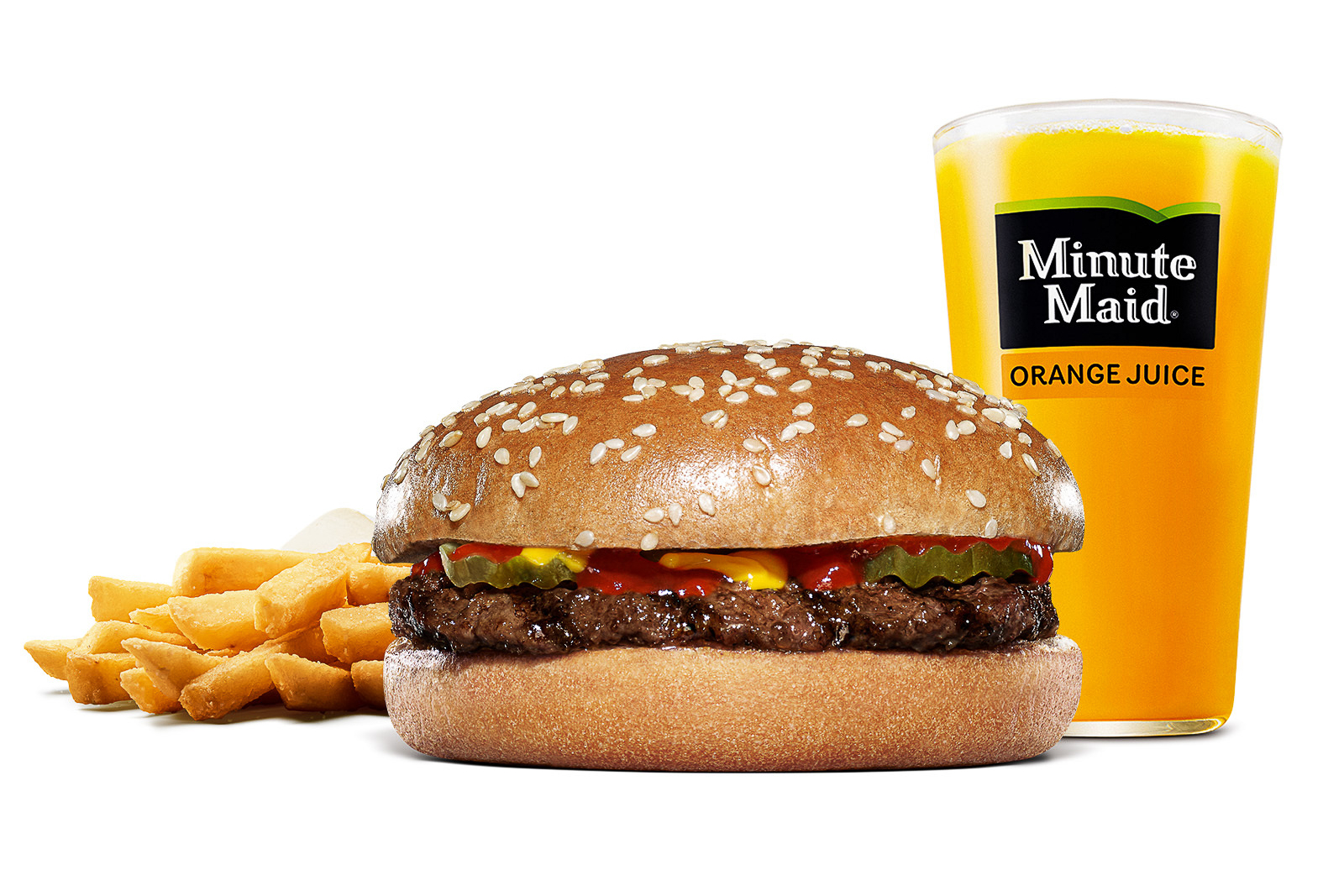 「ハンバーガー キッズセット」（460円）