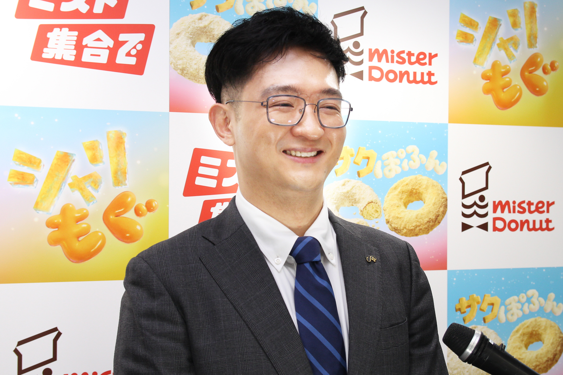 株式会社ダスキン ミスタードーナツ事業本部　企画開発本部 商品開発部「サクぽふん」ドーナツ開発担当 張正熙（ちょう せいき）氏