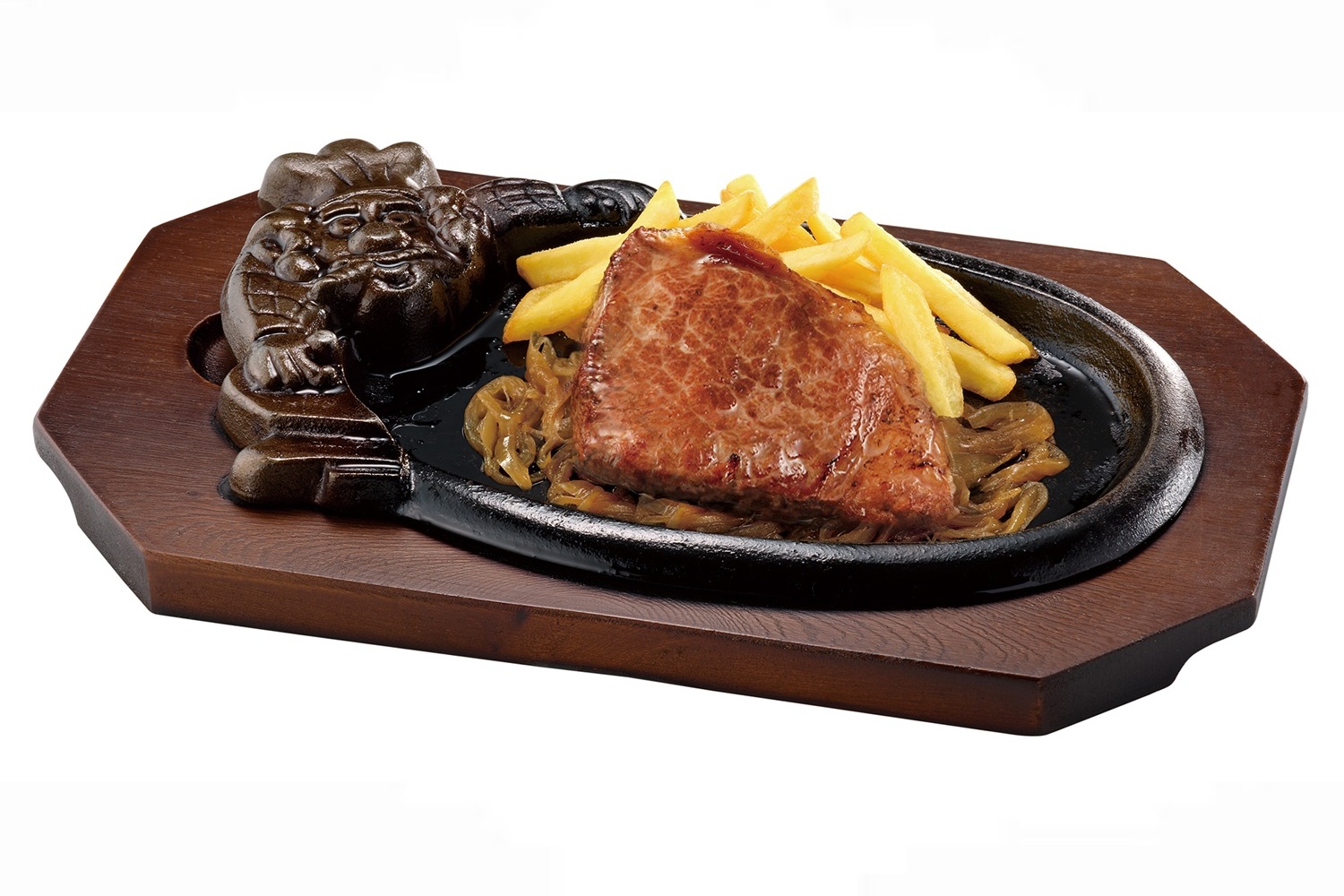 「炭焼き極選プレミアムサーロインステーキ」（150g 2893円）