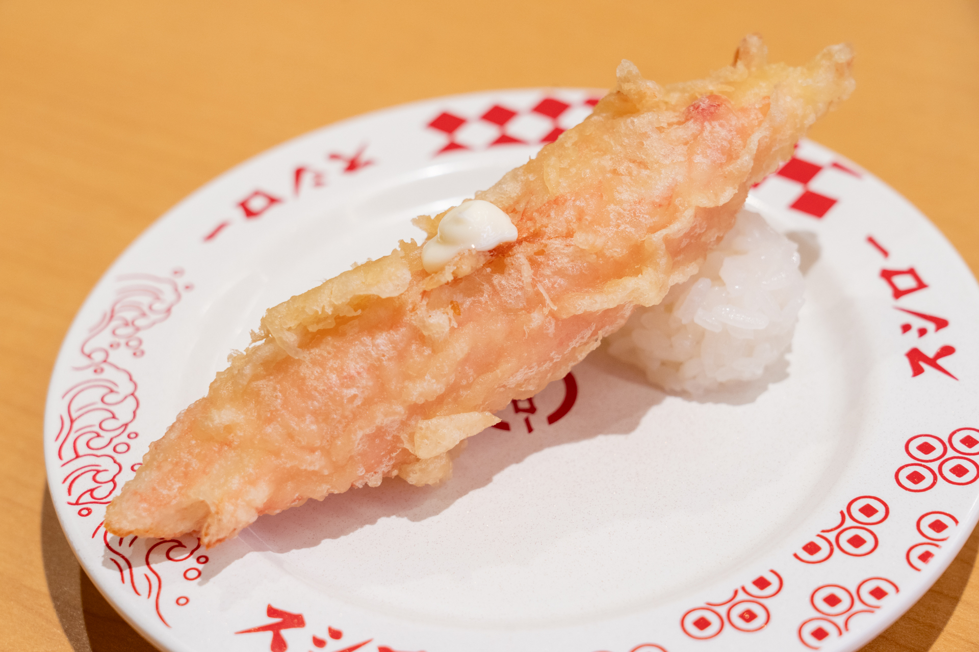 滑り台のように見えるジャンボサイズのかにカマ天