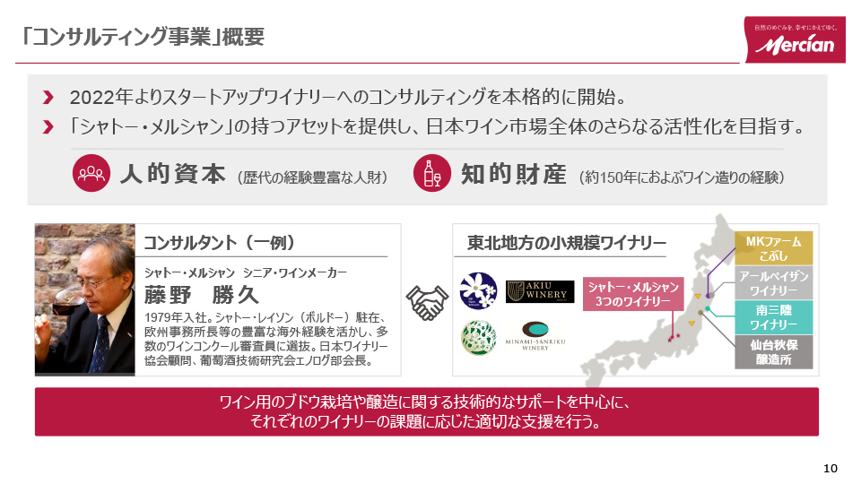 コンサルティング事業の概要