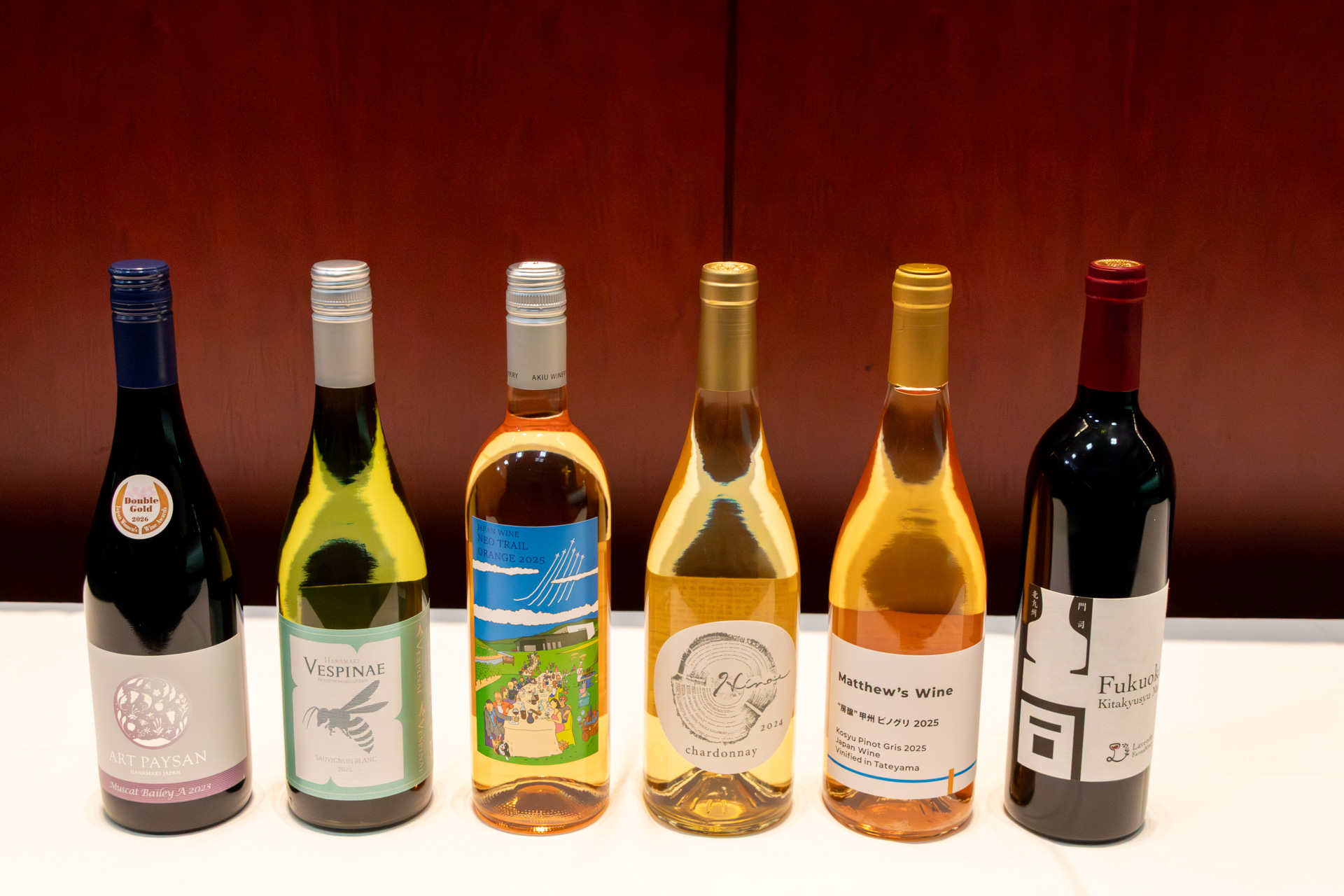 それぞれのワイナリーが手掛けたボトル
