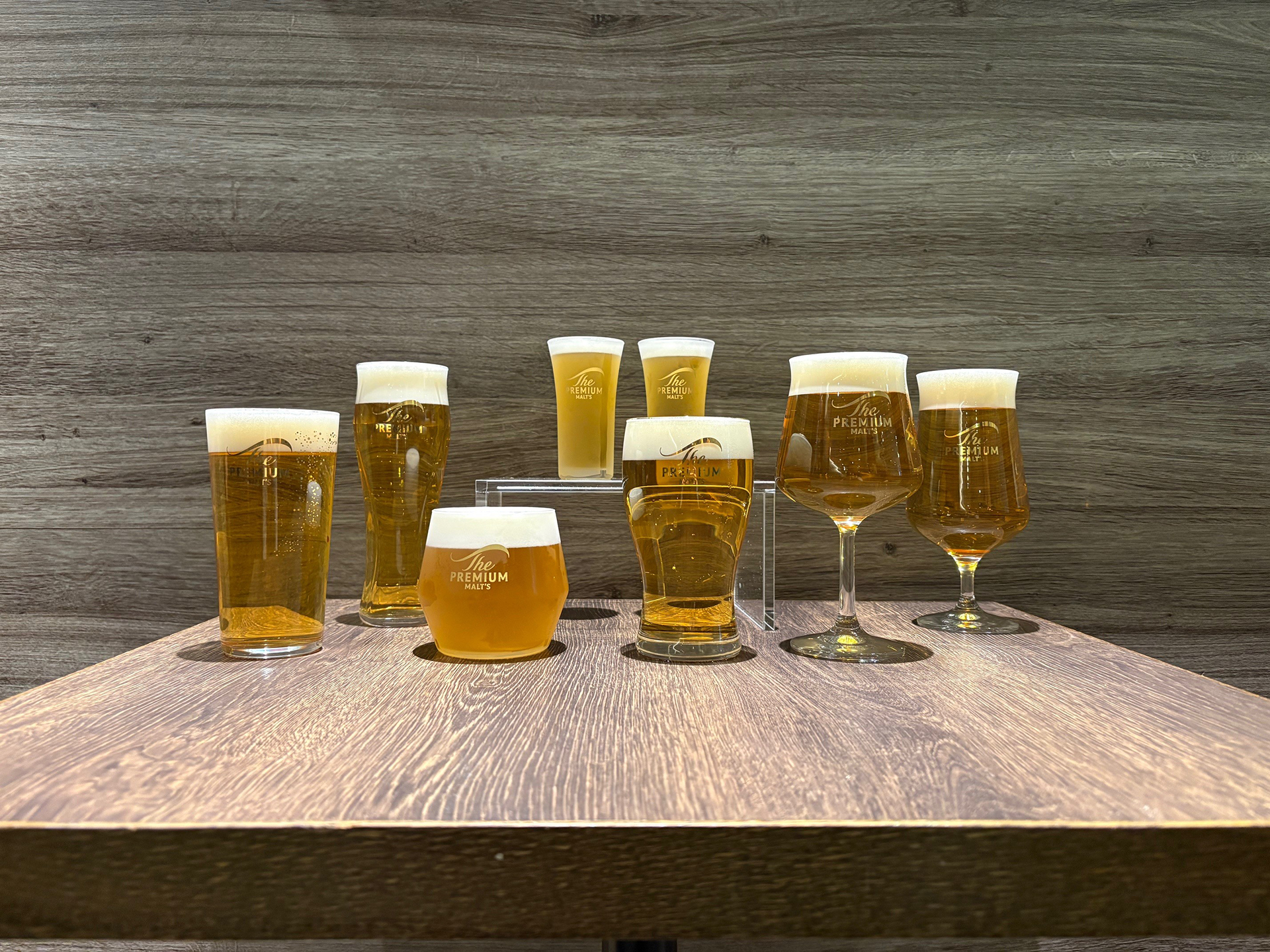 7種類のプレミアムグラス