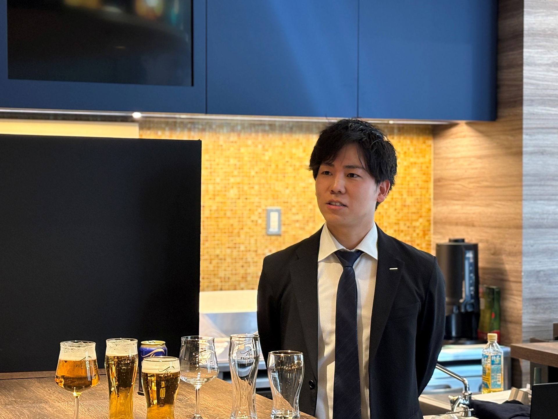 サントリー株式会社 ビール・RTD部 神里元氏