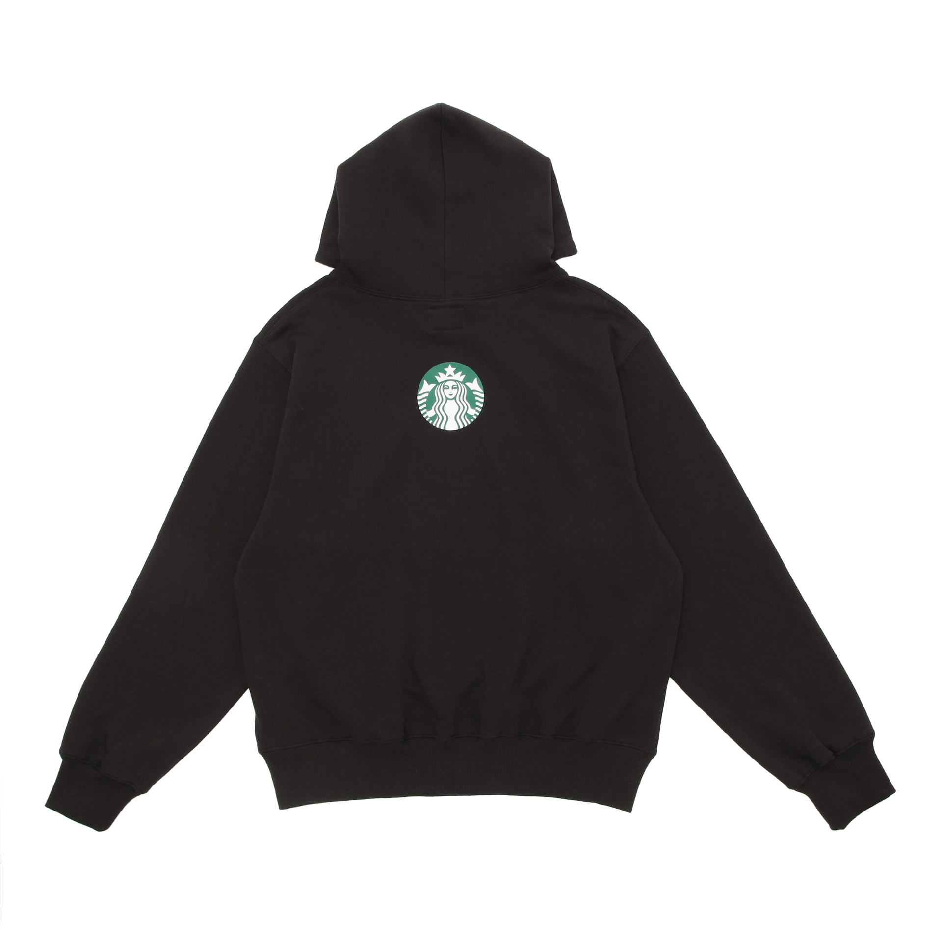 「thisisneverthat starbucks フーディー オフブラック」（1万8700円）