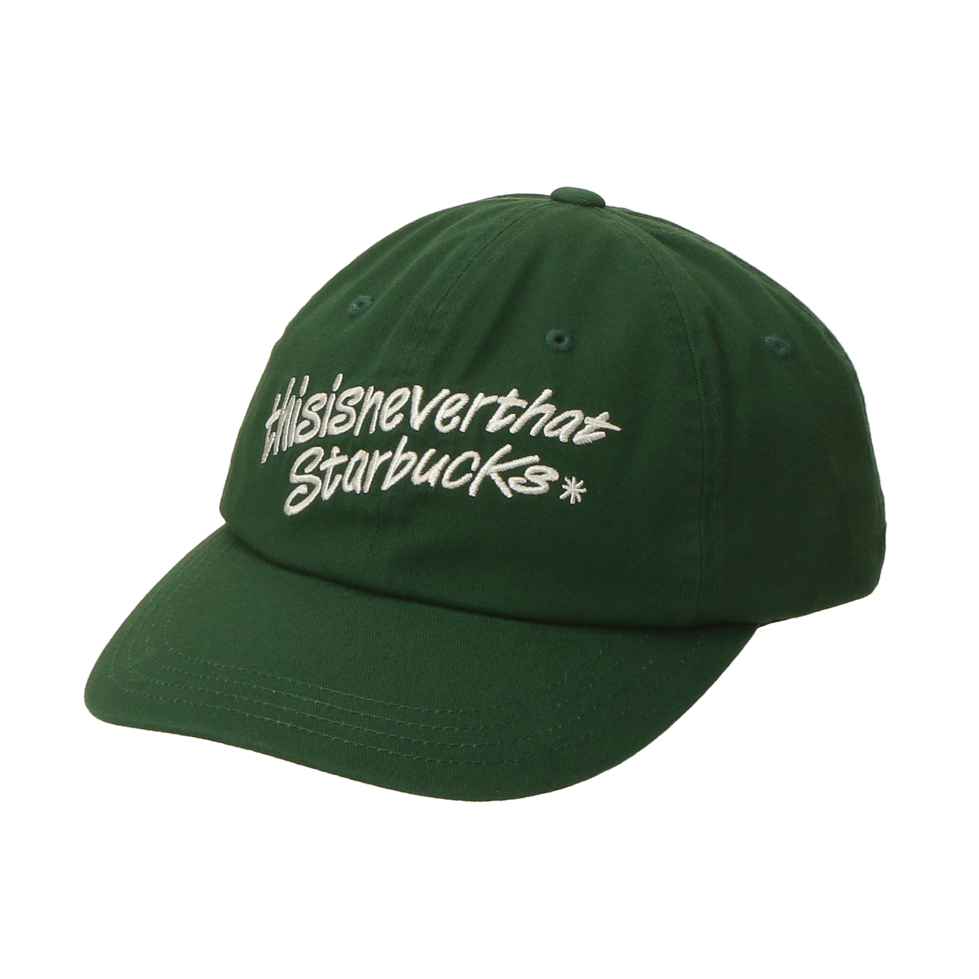「thisisneverthat starbucks キャップ」（8800円）
