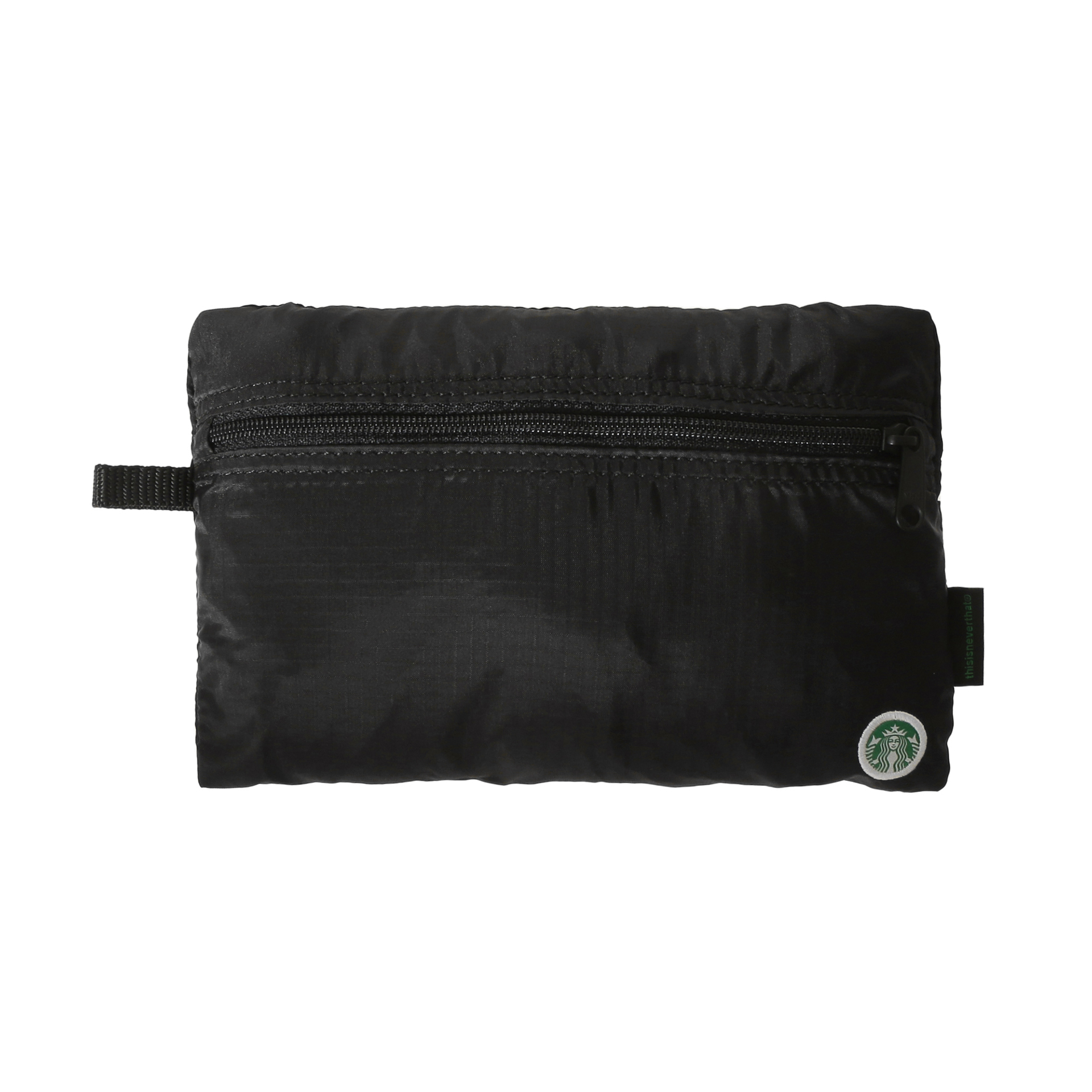 「thisisneverthat starbucks パッカブル バックパック ブラック」（1万3200円）