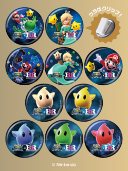 全10種の「オリジナル缶バッジクリップ」