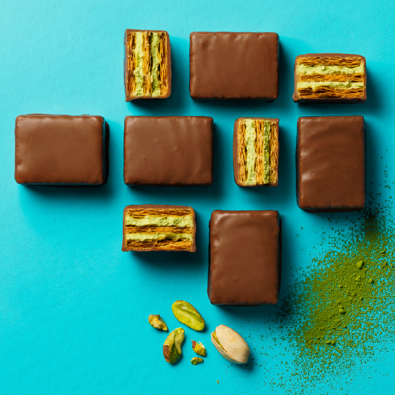 ミルフィユ 抹茶ピスターシュ