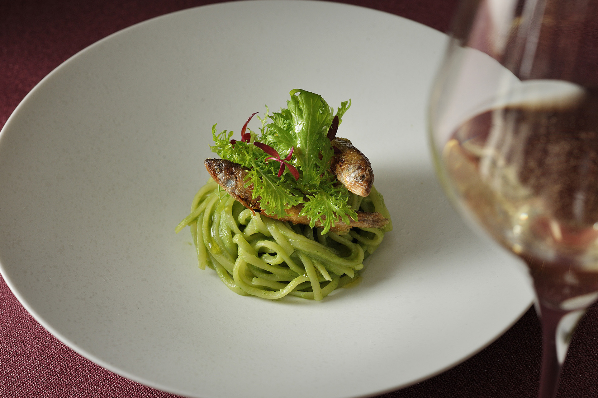 信州産のワインに合わせたイタリアンを提供